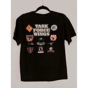 Vintage Military Task Force Wings 4 Tee